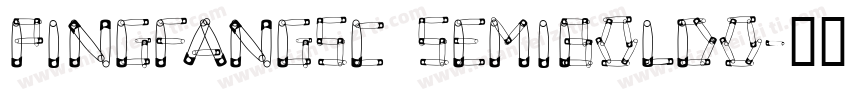 pingfangsc semiboldo字体转换